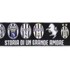 Juventus - Sciarpa Jacquard Loghi Storici, Prodotto Ufficiale