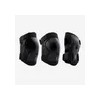 Kit De Protección Patinaje Para Niños 3x2 Skate Oxelo Negro