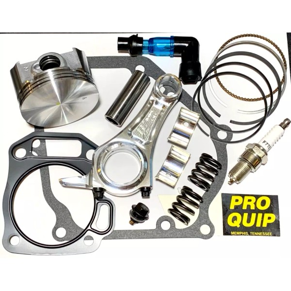 RacersProQuip Honda Clone 196 ARC Billet Rod Piston Combo Std68mm