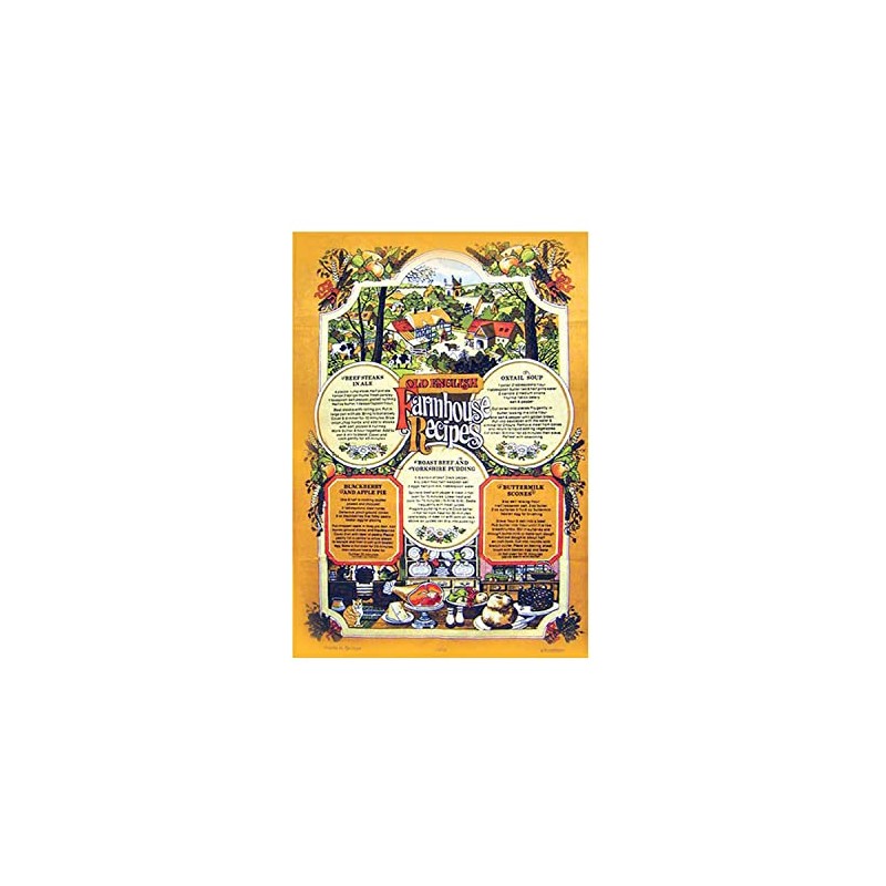 Auntie Morags Eddingtons Farmhouse Recipes Tea Towel