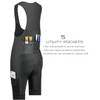 CEROTIPOLAR Cycling Shorts Men Long Padding Cycling Bib Shorts UPF50+,