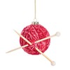 Sass & Belle Knitting Ball Shaped Bauble