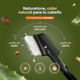 B Life Naturetone Tinte Permanente Sin Amoníaco | Castaño Claro 5.0 | con Aceite de Argán y Jojoba | Suave para el Cuero Cabelludo