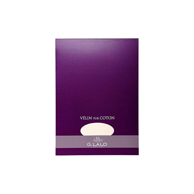 G. Lalo Paper Pad, 50 Sheets - A4, 125gsm, Pure