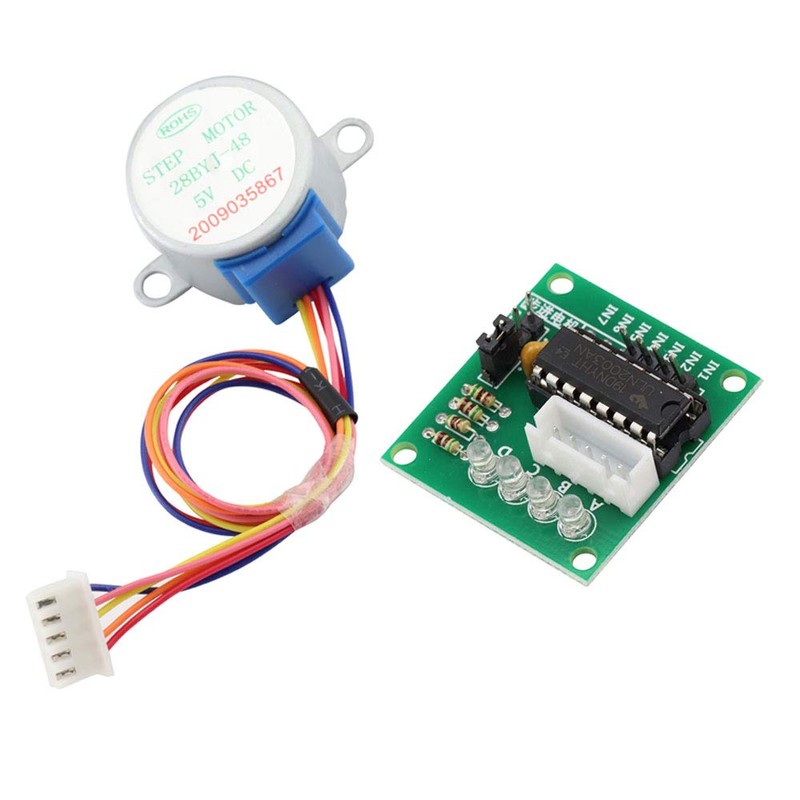 VKLSVAN DC 5V Stepper Motor + 28BYJ-48 ULN2003 Driver Board