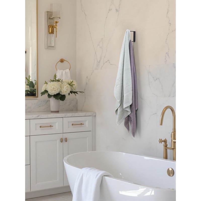 VOROMADU Coat Hooks Wall Mounted Towel Holder Heavy Duty 2