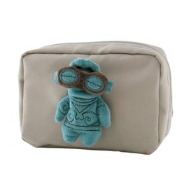 Adult Illustration Book Pouch Blackout Earth Doll (Beige) 001483-0004-01