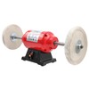 BLACKCUBE Bench Buffer Polisher Motor with 8 Inch Dual Buffering
