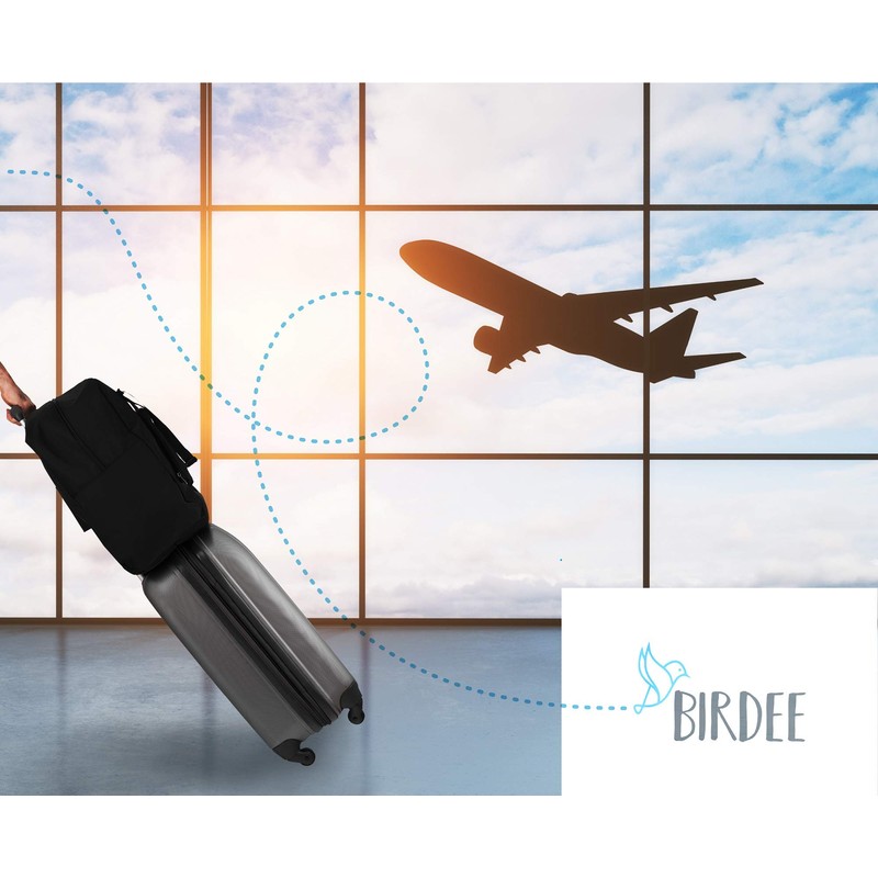 Birdee Durable Backless Booster Seat Travel Bag for Airplane Gate