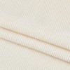 BENECREAT 2 x 1.55m White Floral Corduroy Fabric DIY Sewing