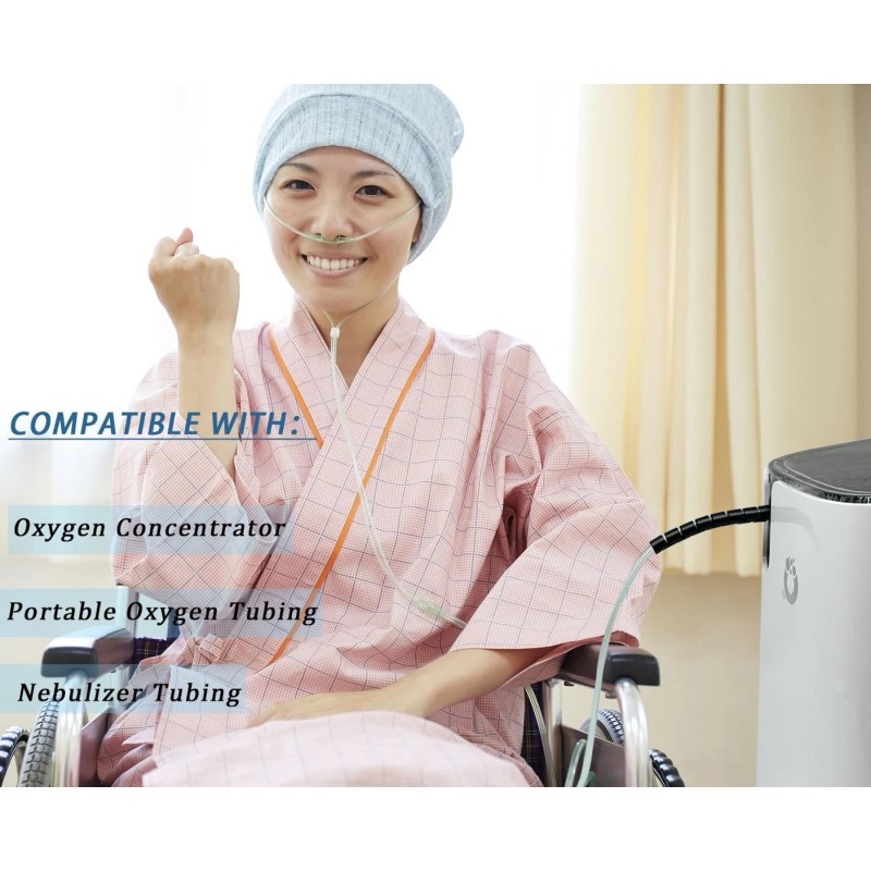 Heyshapeing 10PCS Holder for Oxygen Hose Tubing Supports for Oxygen