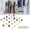 26pcs Screwback Studs Nailheads Lightweight Rust Proof Zinc Alloy Flat