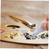 Tofficu 50pcs Pigment Ink Bottle Paints Tool Storage Organizer -Free