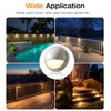CLOUDY BAY [6 Pack] 3CCT Low Voltage LED Deck Lights