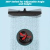 Hibbent 13'' High Pressure Rain Shower Head 5 Spray Modes