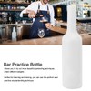 Bartender Practice Bottle Silicone Shatterproof Falling Resistant Soft Bartending Performance