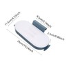 SEIWEI Portable Hanging Trash Bag Holder with Lid Kitchen Cabinet