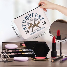 WCGXKO Cartoon Tv Show Gift Cartoon Lover Gift Stumpfest Makeup Bag Cartoon Fans Gift (Stumpfest Bag CA)