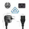 C19 Power Cable 3 m Schuko CEE7/7 Plug to IEC