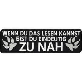 Service Dog Patches Dog Patches Funny Velcro Patch Dog Assistance Dogs Patch Dogs (If you can read this, you are too close – Velcro patch)