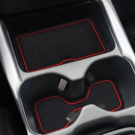 Car Cup Holder Inserts Coasters Compatible with CRV, Anti Slip Car Coasters Fit for CRV 2020 2021 2022 2023 Interior Accessories