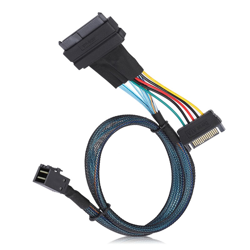 SAS Cable SFF8643 to SFF8639 15P Power Line MINI Server