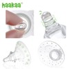 haakaa Nipple Shields for Nursing Newborn Silicone Nippleshield for Breastfeeding