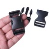 J.CARP 4 Pack 1" Wide Quick Side Release Buckles, Dual