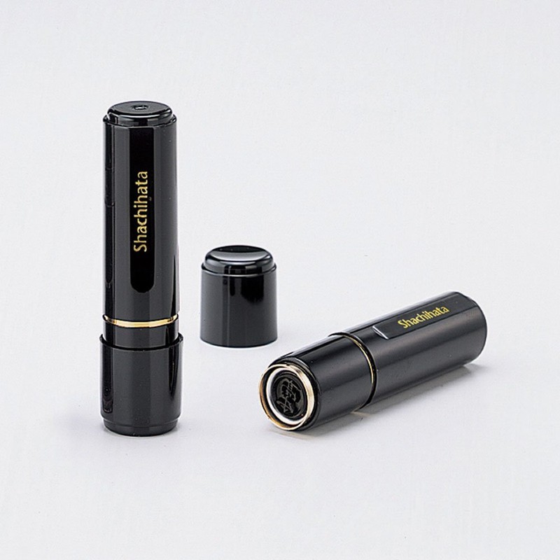 Shachihata Stamp Black 8 XL-8 Stamp Face 0.3 inch (8