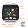 White Smart Air Quality Monitor LCD Screen WIFI CO2 Temperature