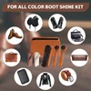 Nuroon 8 Pieces Shoe Polish Kit, 3.5oz Saddle Soap for