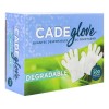 500 Guantes Desechables De Plástico Cadeglove