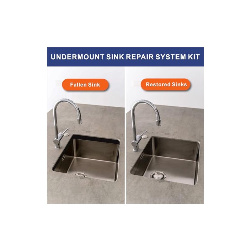 4 Pcs Undermount Sink Brackets, Undermount Sink Support, Undermount Sink