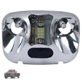 F37Z-13776-B Cab LED Map Lamp Assembly Fit for Ford Ranger 1993-2004 Replace parts # F37Z13776B Interior Overhead Roof Headliner Dome Light Lamp Celling Reading Lights