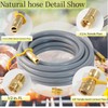 XCHQGC 25 FeeT 1/2 inch Natural Gas Hose with Quick