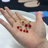 Cherry Jewelry Set – Ring, Necklace and Earrings | Sweet