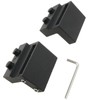 sunnates 2 PCS Barn Door Stopper for Top Track Barn