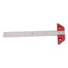 T Square Ruler 8in Drawing Metal Woodworking Layout Measuring Scriber