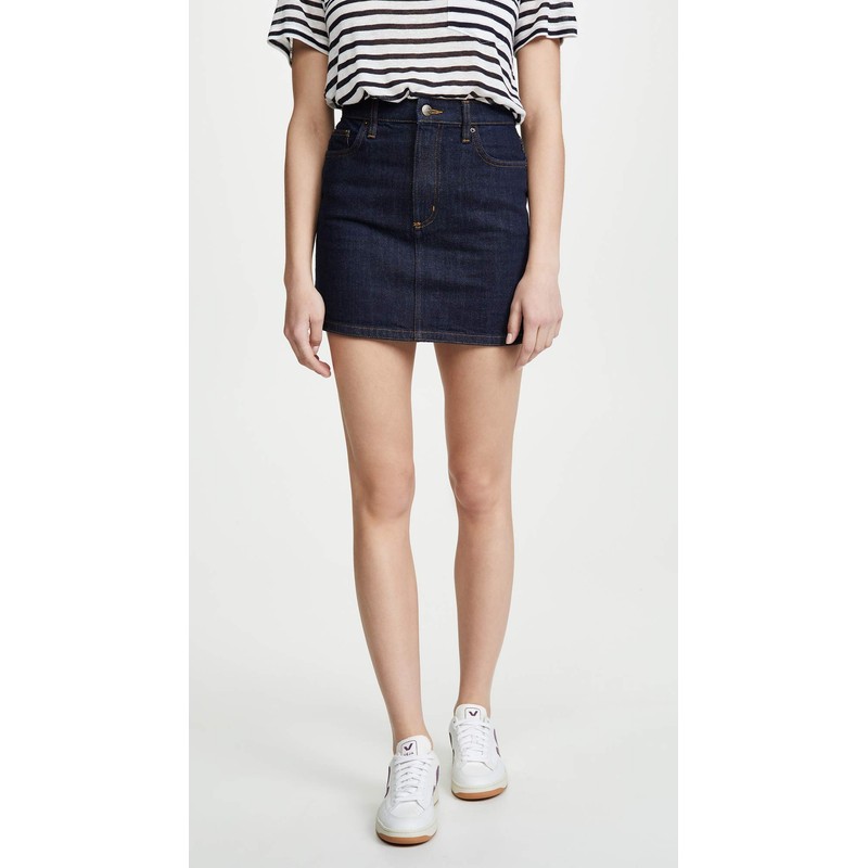 Lee Minifalda vintage moderna para mujer, Enjuague retro., 25