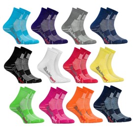 Rainbow Socks - Boys Girls Sneaker Colourful Cotton Sport Socks -