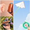 SquEqu 2 Roll Kite String 1000 Feet Braided Line Twine