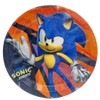 BeenSmile, Sonic Birthday Decorations, Sonic Disposable Paper Plates 23 Cm,