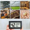 Fowecry 6Piece Mini Hygrometer Indoor Humidity Meter Hygrometer Digital Thermometers