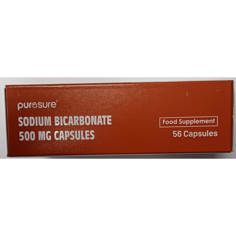 Purosure Sodium Bicarbonate 500mg – (56) Capsules | Relief for