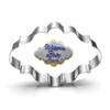 Cookie Cutters Set of 4 Stainless Steel Cookie Cutters Square