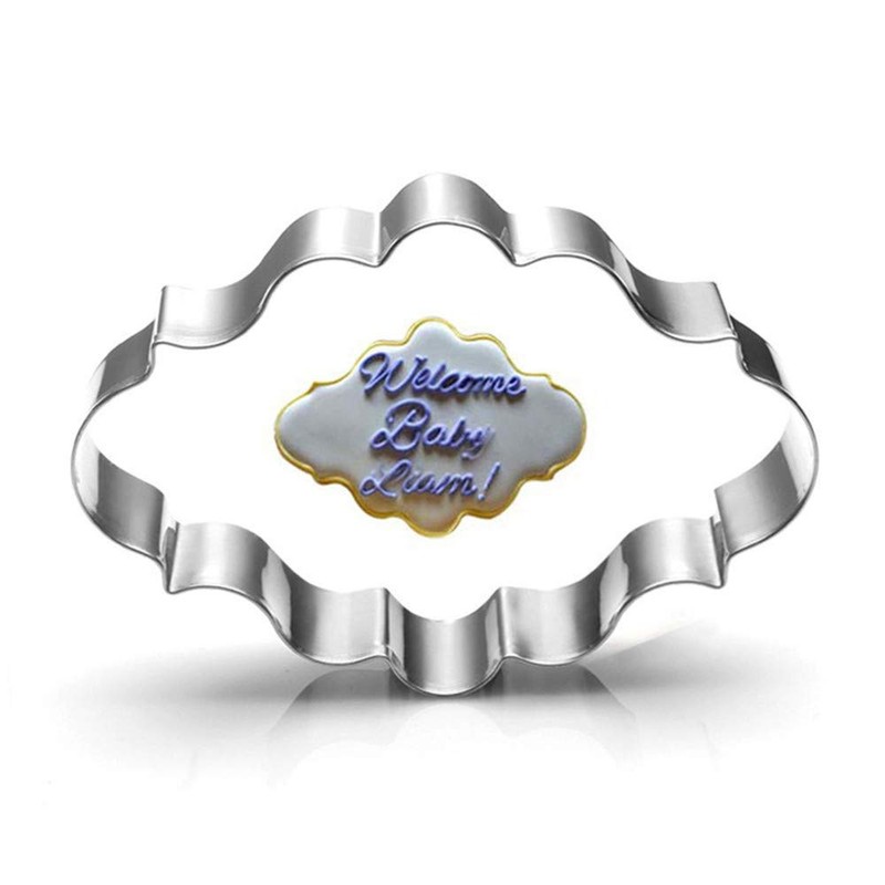 Cookie Cutters Set of 4 Stainless Steel Cookie Cutters Square