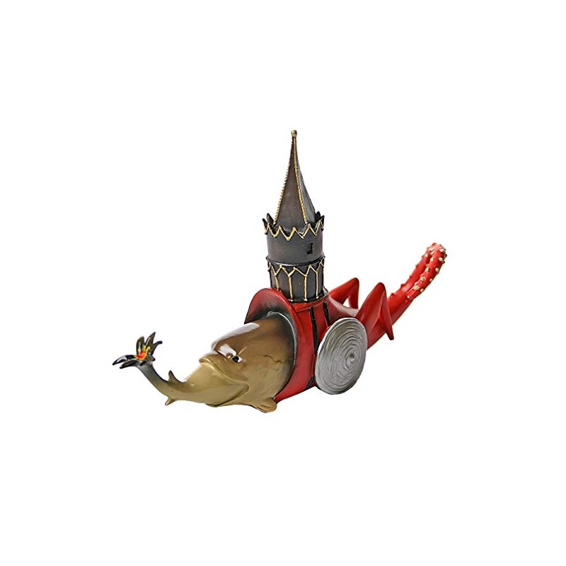Parastone Fish with Tower from the Temptation of Saint Anthony