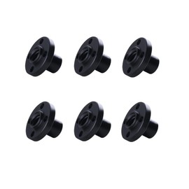 CNCYEAH 6pcs T8 Lead Screw, Wheel Nuts, Z Axis T8 Lead Screw Nut Diameter 8 mm Lead Screw Nut for CNC and 3D Printer Parts