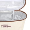 Adult Lunch Box, Portable Insulated Lunch Containers Set, Stackable Stainless
