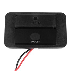 VOANZO USB C Charging Socket, 72W 3 Port Car Charger Socket With ON/Off Button,Dual 18W QC3.0 & 30W PD Type C Quick Charge Socket Outlet For 12V/24V Motorcycles